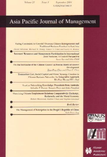 Asia Pacific Journal of Management